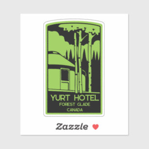 Pegatina Promoción De La Vida Y Las Vacaciones De Los Jurta