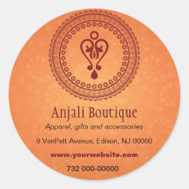 Pegatina Promocional de Embellecido Oriental