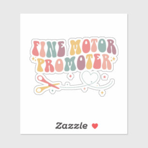 Pegatina Promotor de motor fino