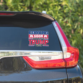 Pegatina Pronto Trump 2024