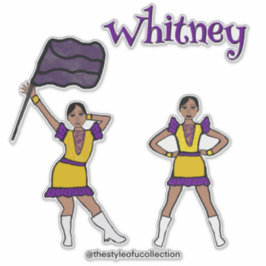 Pegatina Protector de color amarillo púrpura #2