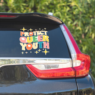Pegatina Proteger a la juventud queer Proteger a los niños 