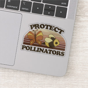 Pegatina Proteger los polinizadores