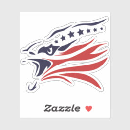 Pegatina Proud American Eagle TShirt - Show Your Patriotism