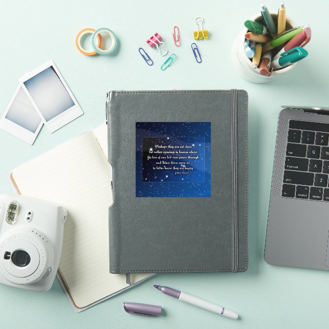 Pegatina Proverbio esquimal - tal vez no son estrellas (Funda para iPad)