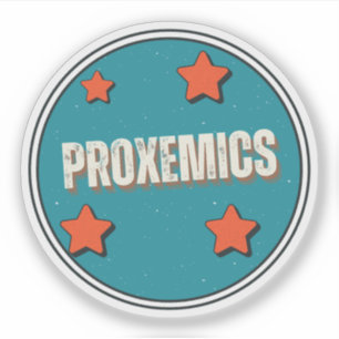 Pegatina Proxemics