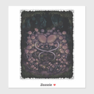 Pegatina Psilocybe Allenii