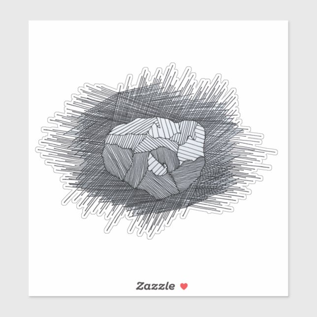 Pegatina Psyche 16 (Hoja)