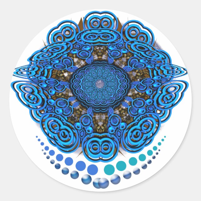 Pegatina PSYKEYE (Anverso)