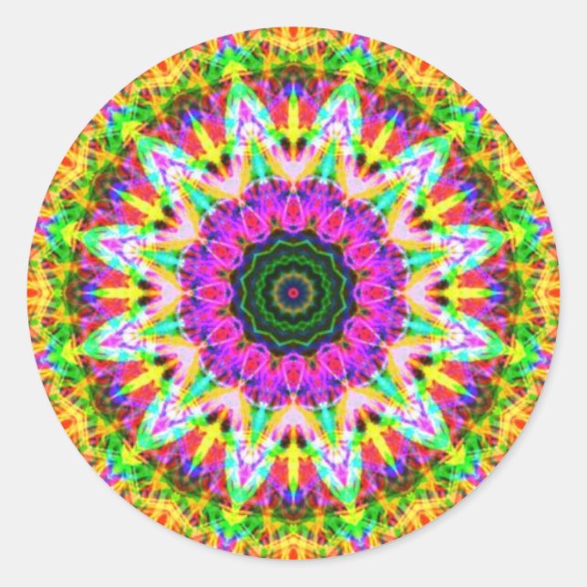 Pegatina PsyStardelic (Anverso)