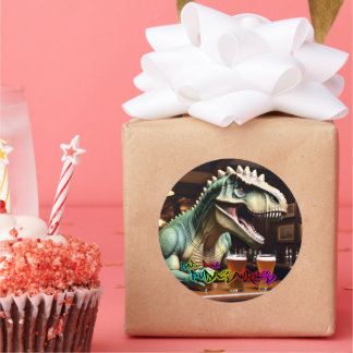 Pegatina Pubasaurus de BAD Dino