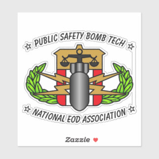 PEGATINA PUBLIC SAFETY BOMB TECH STICKER