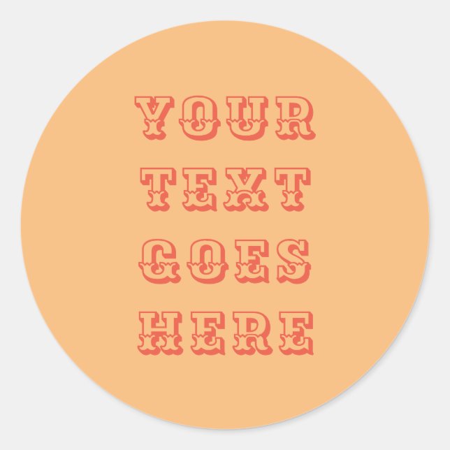 PEGATINA puede cambiar el texto aquí (Anverso)