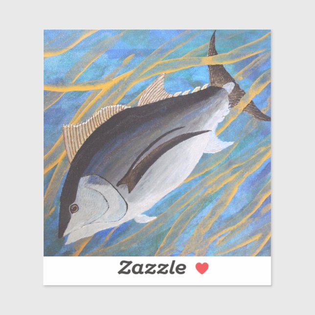 Pegatina Puedes correr pero no puedes esconderte (Hoja)