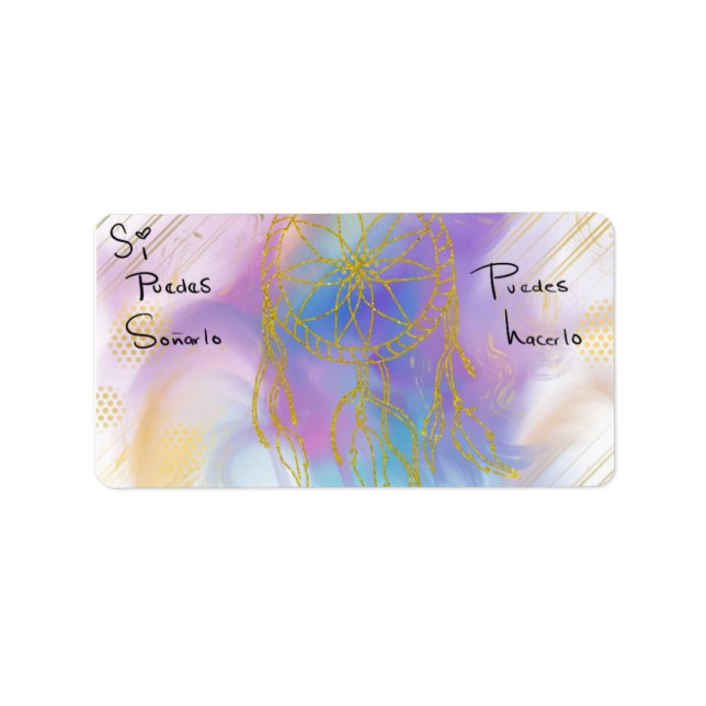 Pegatina puedes hacerlo  (Frente)