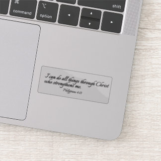 Pegatina Puedo Hacer Todas Las Cosas A Través De Cristo - C