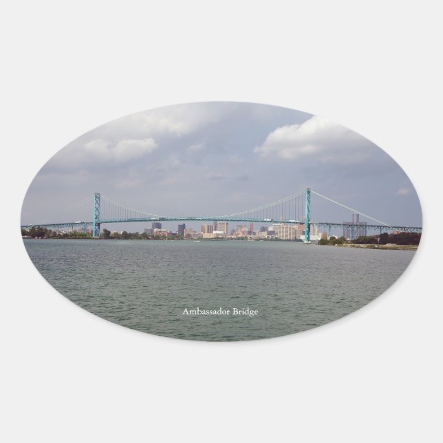 Pegatina puente embajador (Anverso)
