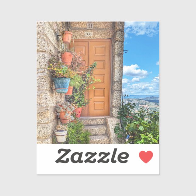 Pegatina Puerta de Portugal (Hoja)