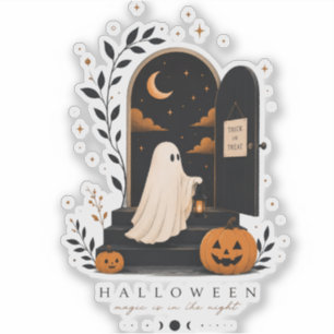 Pegatina Puerta Mágica de Halloween – Noche Espeluznante