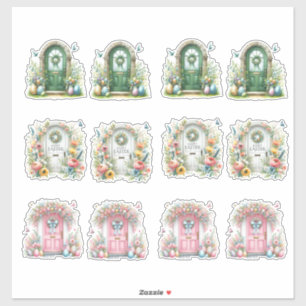 Pegatina Puertas de Pascua