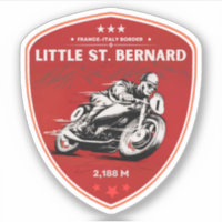 Puerto de Little St Bernard francés italia motocic