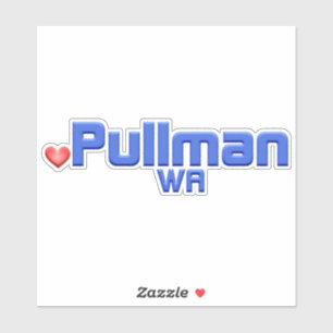 Pegatina Pullman Washington