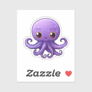Pegatina pulpo personalizado