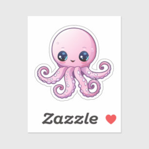 Pegatina pulpo personalizado