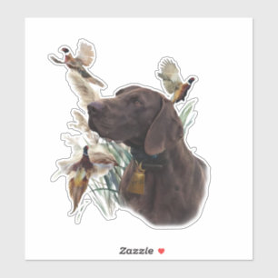 Pegatina Puntero de acordeón alemán