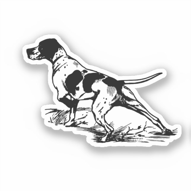 Pegatina Puntero en inglés (Anverso)