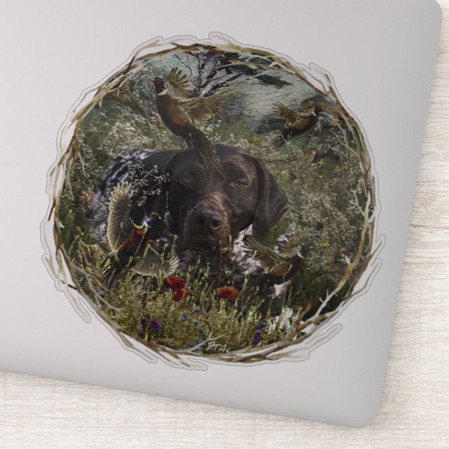 Pegatina Punteros de corto alcance alemanes (Detalle)