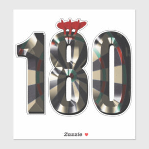 Pegatina Puntuación de dardos 180,