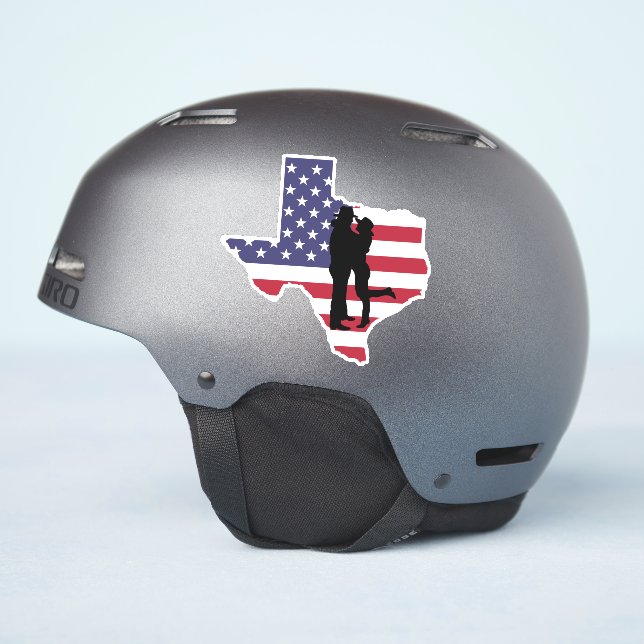 Pegatina Pure Texan (Lado del casco)