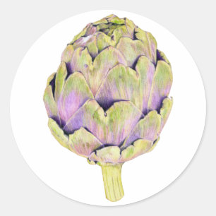 Pegatina Purple Artichoke