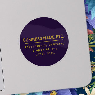 Pegatina Purple & Gold Multi-Purpose