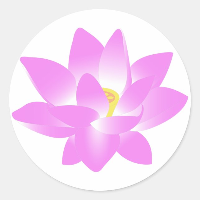 Pegatina Purple Lotus (Anverso)