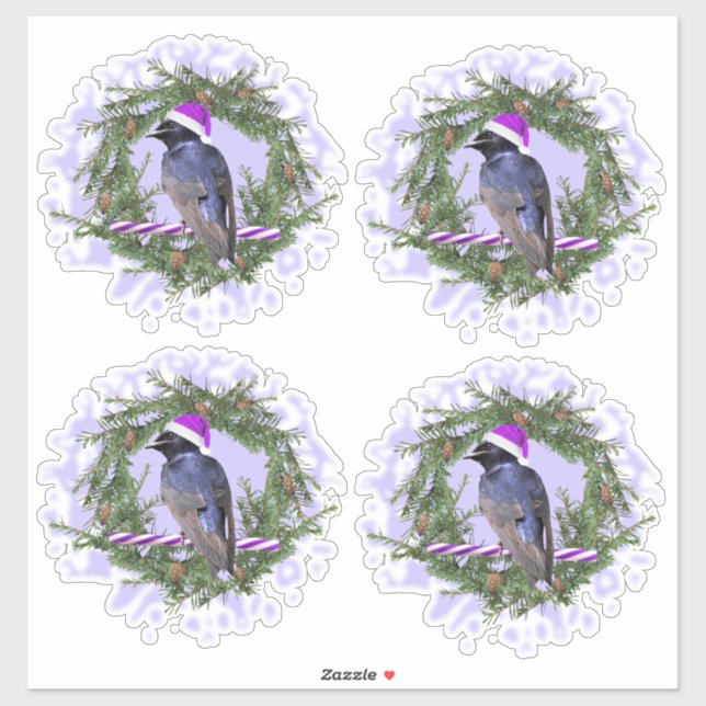 Pegatina Purple Martin Holiday (Hoja)
