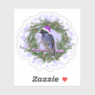 Pegatina Purple Martin Holiday