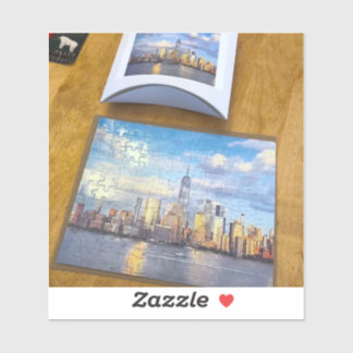 Pegatina puzzle new york NY