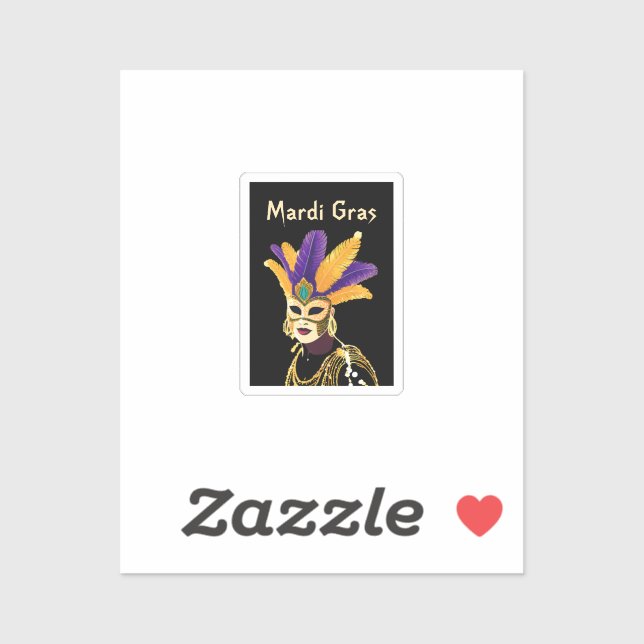 Pegatina "Que se cumplan los buenos tiempos: Celebración de (Hoja)