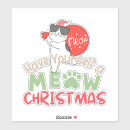 Pegatina Que tengas unos Navidades miopes