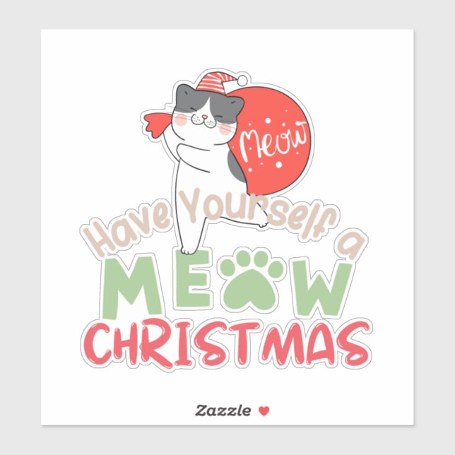 Pegatina Que tengas unos Navidades miopes (Hoja)