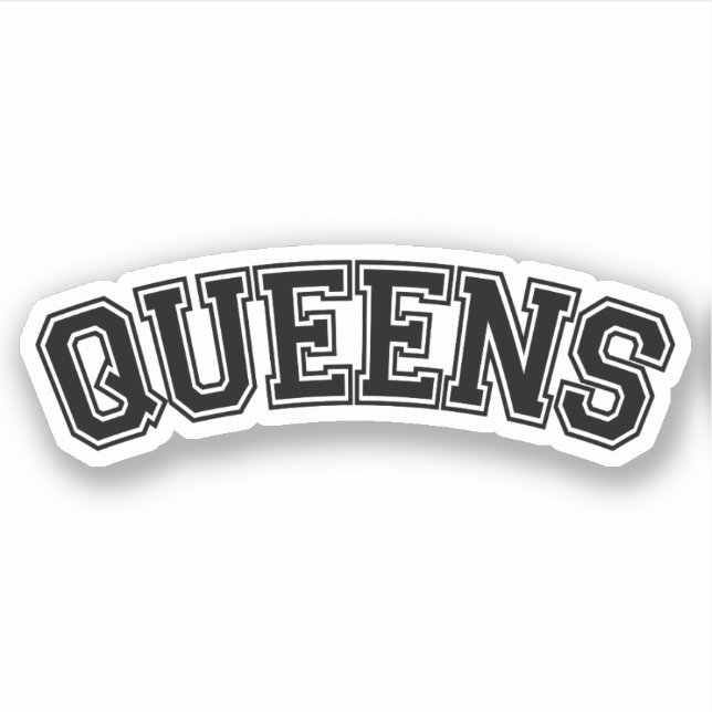PEGATINA QUEENS, NYC (Anverso)