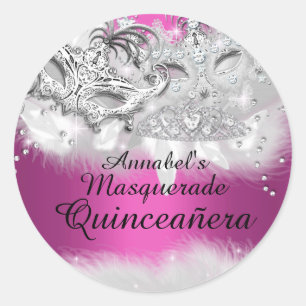 Pegatina Quinceanera