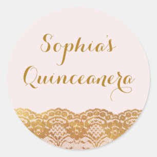 Pegatina Quinceanera