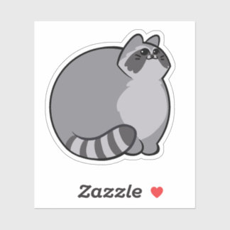 Pegatina Raccoon CHONK