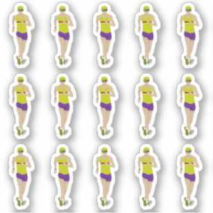 Pegatina Race Walking