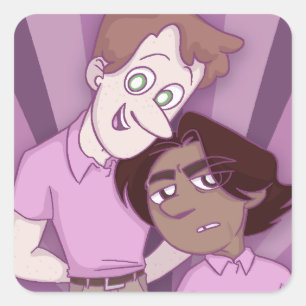 PEGATINA radial de HEART HOLLOW Zeke y Lewis