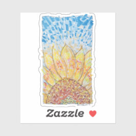 Pegatina Radiant Bloom Sunflower