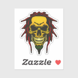 Pegatina Raggae jusqu'à la mort 